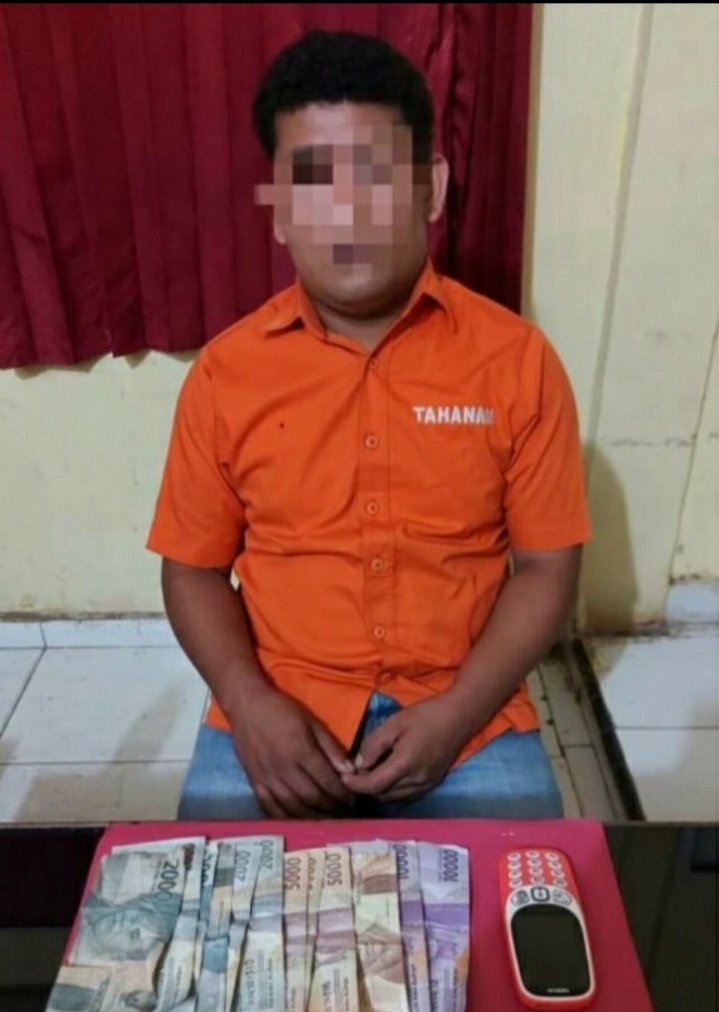 Unit Reskrim Polsek Tapung Hulu Berhasil Ungkap Kasus Judi Togel Di Desa Talang Danto 