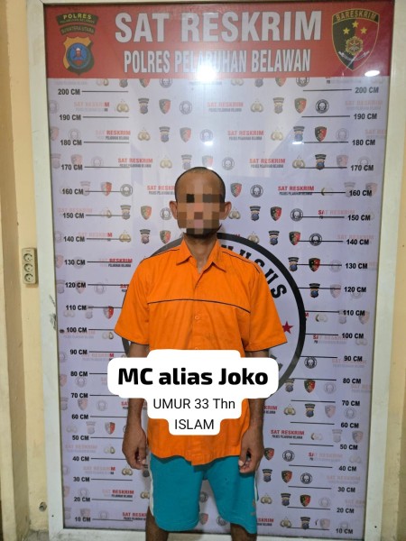 2 Bulan Bersembunyi, Polres Belawan Belawan Akhirnya Ringkus Pelaku Pencurian di SMA Negeri 20