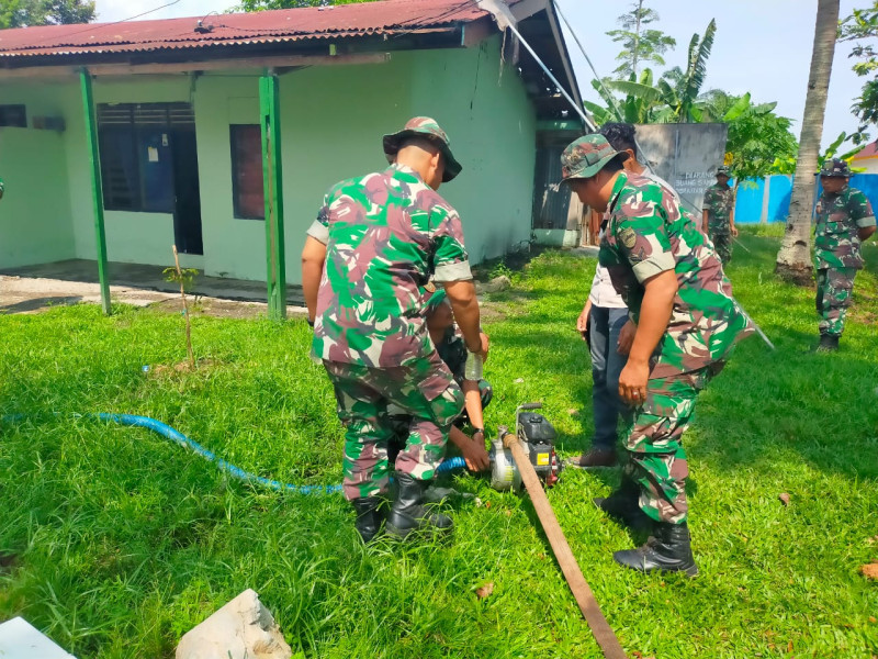 Gerak Cepat Anggota Kodim 0320/Dumai, Dandim Terjun Langsung ke Sasaran