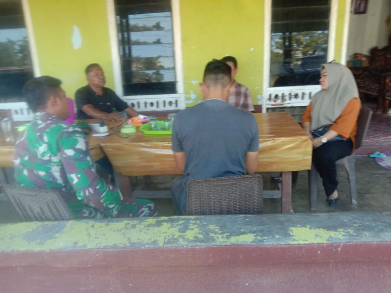 Maksimalkan Persan Masyarakat, Sertu Afnal Laksanakan Komsos