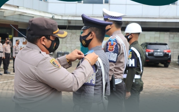 Polresta Jambi Gelar Operasi Zebra 2022 Dalam Rangka Cipta Kondisi