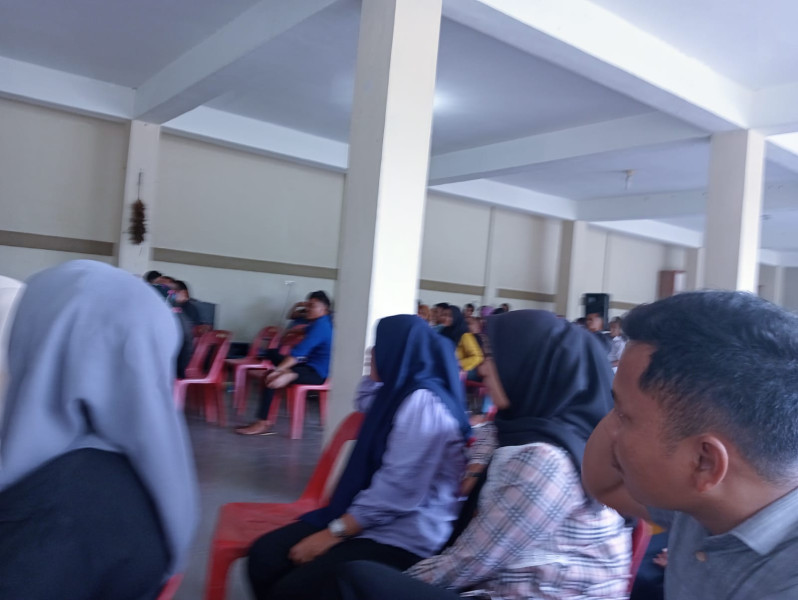 Panwascam Kecamatan Na IX-X Mengadakan Penguatan Kapasitas PTPS Se Kecamatan