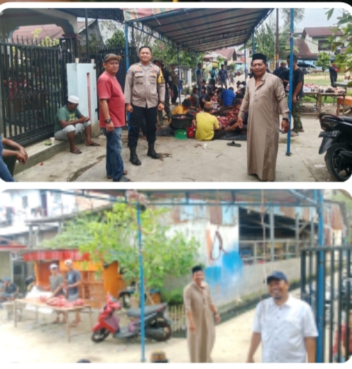 Idul Adha 1446 H, Warga RT 19 Rimba Sekampung Sembelih 11 Ekor Hewan Qurban