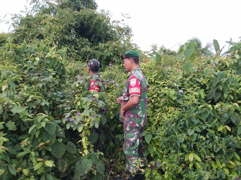 Babinsa Tegaskan Pentingnya Patroli Rutin untuk Cegah Karhutla