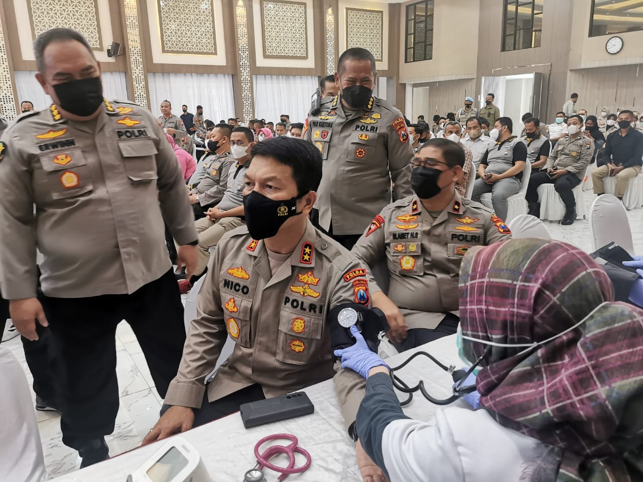 Dalam Rangka Hari Bhayangkara, Polda Jatim Gelar Bhakti Sosial Donor Darah