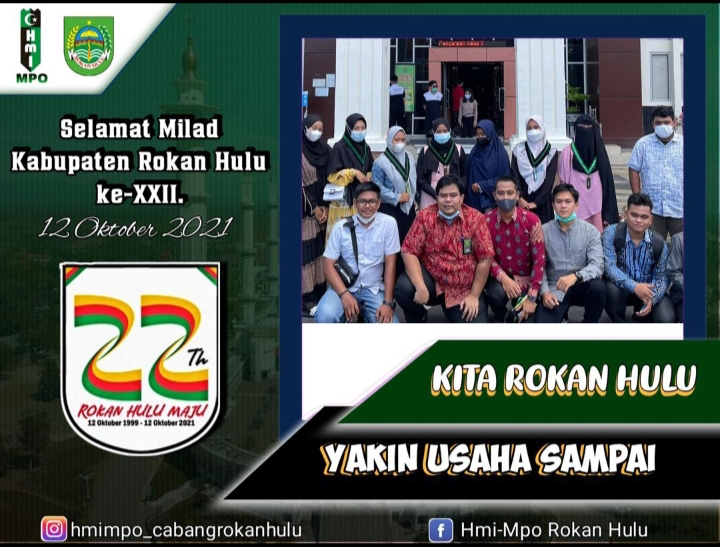 Milad Kabupaten Rokan Hulu, HMI MPO Turun Aksi Dengan Agenda Pengumpulan Aspirasi