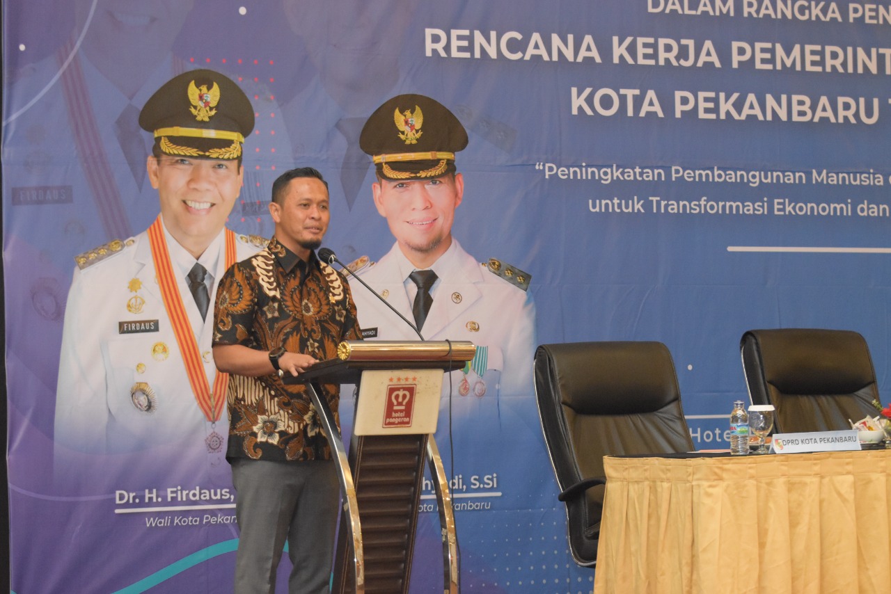 Banjir Hingga Gaji Guru Honor Diusulkan Agung Nugroho Pada Musrenbang Pekanbaru