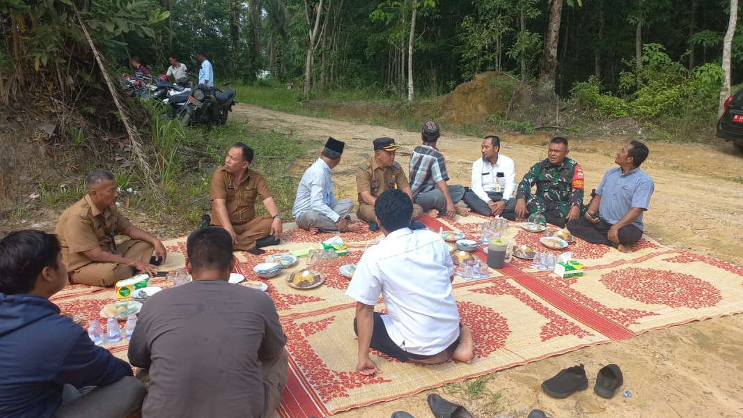 Peresmian PT. Mitra Bandar Bertuah, Babinsa Bukit Nenas Berikan Dukungan Penuh