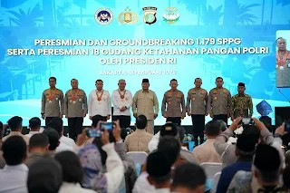 Kapolda Sumut Hadiri Launching Serentak SPPG Polri, Tegaskan Komitmen Dukung Program Gizi Nasional