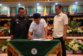 DPRD Riau Sampaikan Laporan Hasil Kerja Badan Anggaran
