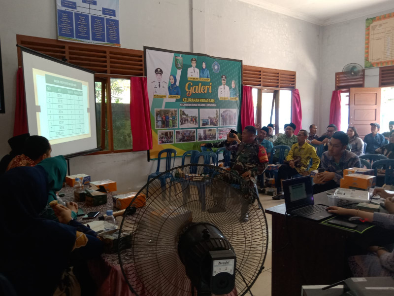 Babinsa Koramil 01/Dumai Bersama Puskesmas Mekarsari Sosialisasikan Bahaya DBD