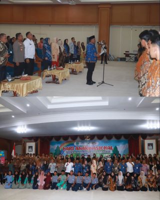 Peringatan HAN Kabupaten Rohul 2025 Dihadiri Lapas Kelas IIB Pasir Pengaraian