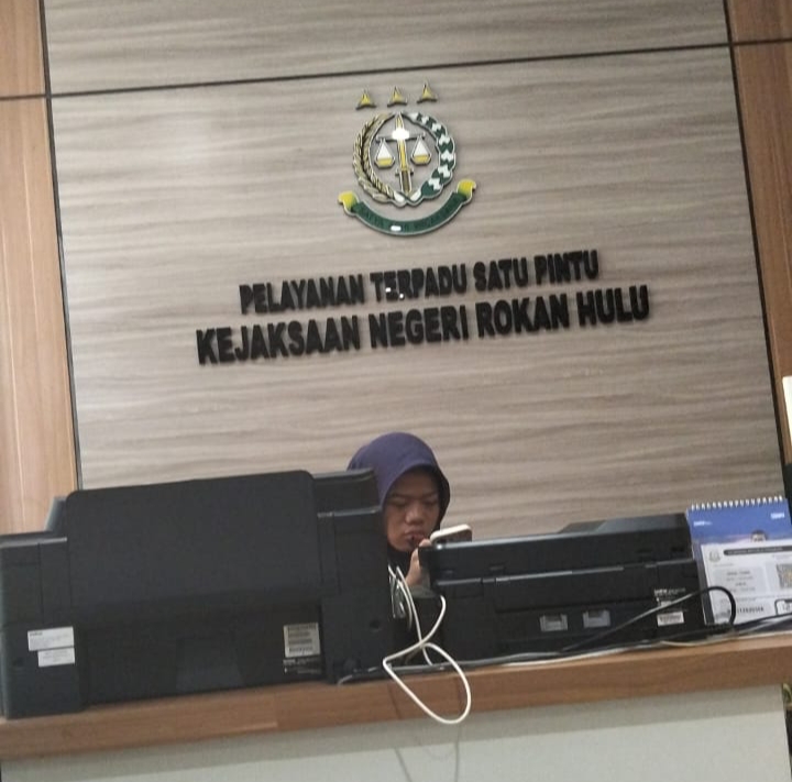 Laporan LSM Korek Riau ke Kejari Rohul Sudah Disposisi ke Kasi Intel