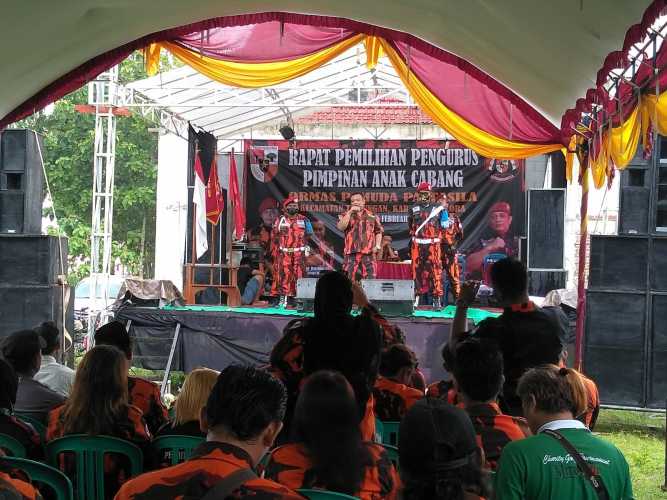 Penetapan Ketua Pimpinan Anak Cabang Pemuda Pancasila Kecamatan Tunjungan Blora
