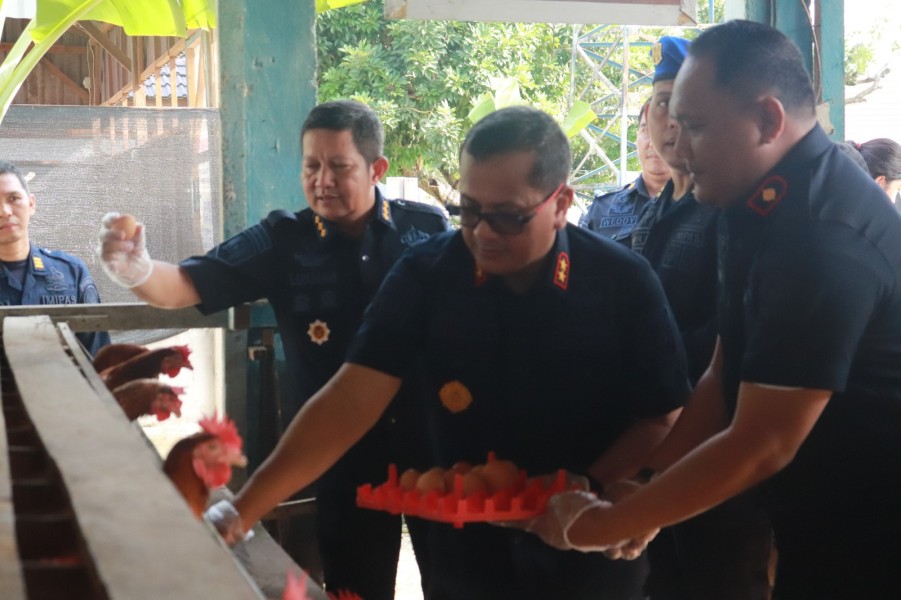 Kakanwil Ditjenpas Riau Tinjau Lapas Pasir Pangarayan, Tekankan Disiplin dan Zero HALINAR