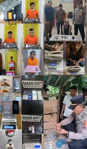 Sehari, Polda Sumut Ungkap 23 Kasus Narkoba dan Amankan 26 Tersangka