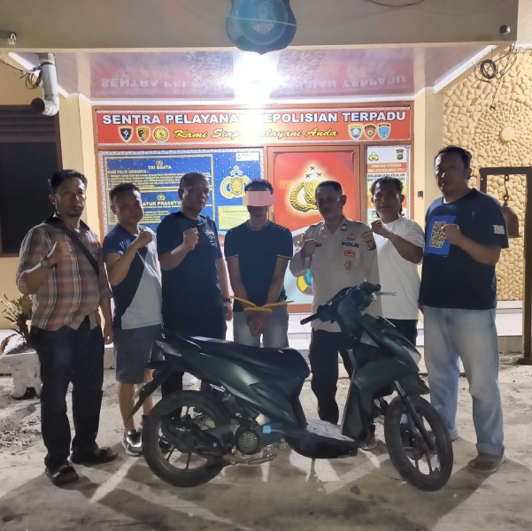 Gerak Cepat Polsek Gunung Malela, 5 Hari Ungkap Curanmor: Pelaku Ternyata Tetangga Korban