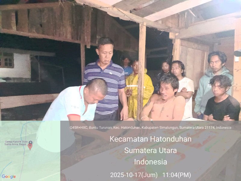 Cepat Tanggap! Polsek Tanah Jawa Langsung Gerak, Pelaku Pembakaran Rumah Diamankan dalam Hitungan Jam