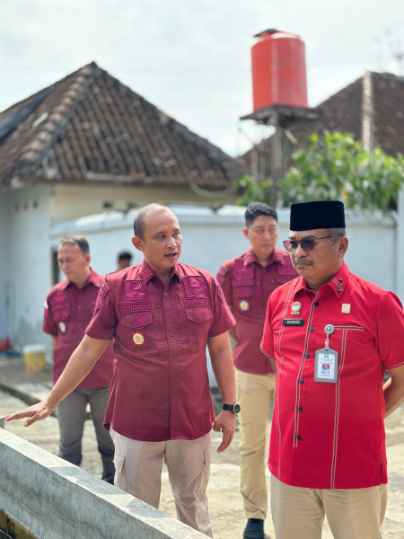 Stafsus Menkumham RI Meninjau Kegiatan di Lapas Pati