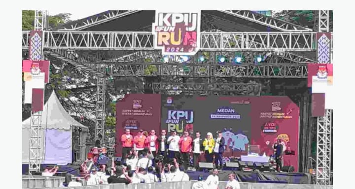 KPU Sumut Kampanyekan Pilkada Serentak 2024, Sosialisasi Pemilu sehat dan Partisipasi Masyarakat Memilih