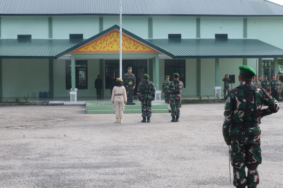 Letkol Inf Antony Tri Wibowo Beri Penghargaan dan Pesan Penting dalam Upacara