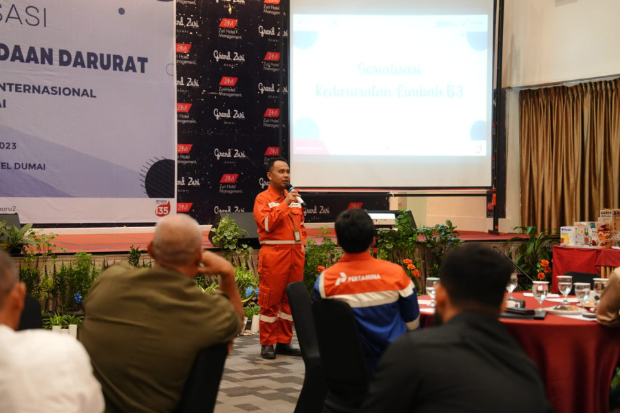 Langkah Kesiapsiagaan Pada Kondisi Keadaan Darurat, PT KPI Unit Dumai Gelar Sosialisasi Bagi Masyarakat