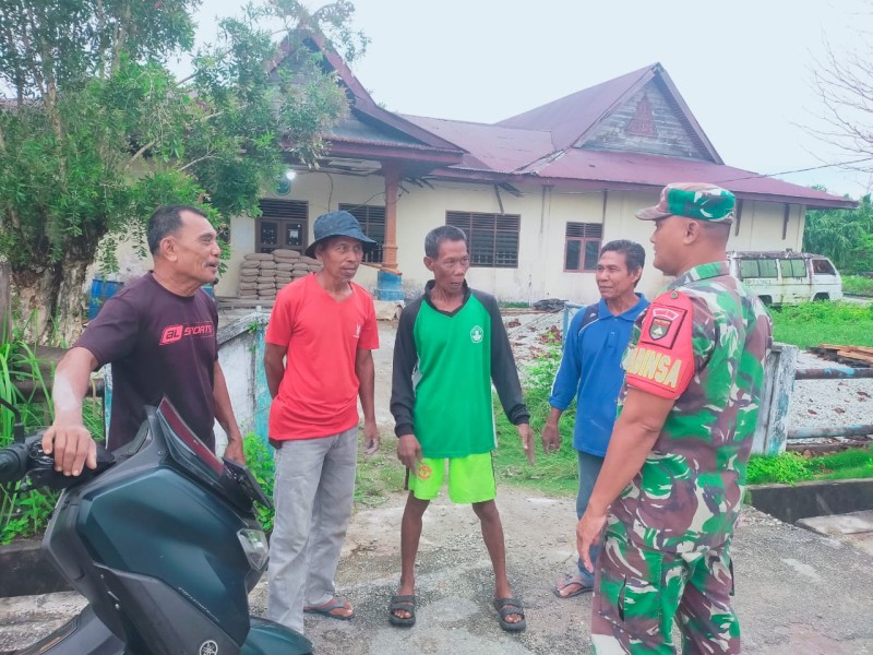 Nilai-Nilai Pancasila Jadi Pedoman Hidup Warga, Babinsa: Mulai dari Hal Kecil di Lingkungan
