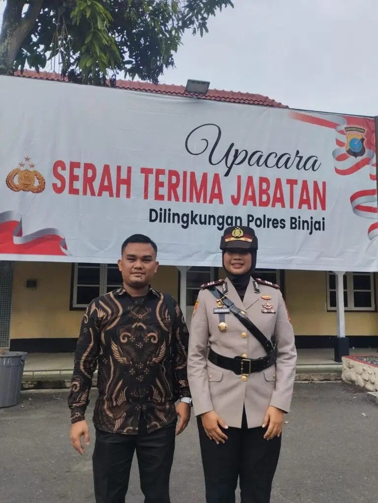 Estafet Kepemimpinan di Jantung Kota: AKP Diah Retnosari Resmi Jabat Kapolsek Binjai Kota