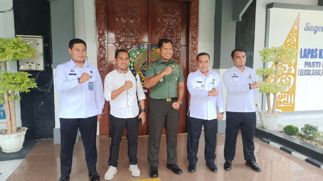 Dandim 0718/Pati Sambangi Lapas Pati Jalin Sinergitas