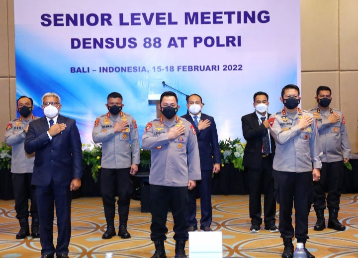 Hadiri Senior Level Meeting, Kapolri Tekankan Densus 88 Kembangkan Kemampuan Hadapi Tantangan 