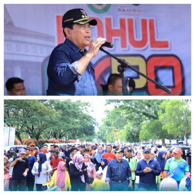 HUT Ke 25 Kabupaten Rokan Hulu, Tema : Kompak Bergerak, Semangat Berbuat Membangun Rokan Hulu Maju
