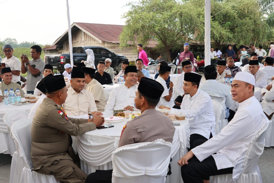 Safari Ramadan 1447 H di Desa Sontang, Wabub Rohul Disambut Hangat Masyarakat Bersama Kedes Zulfahrianto