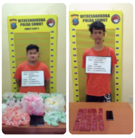 Polda Sumut Ungkap Jaringan Antarprovinsi, Sita 10 Kg Sabu, 24.000 Butir Ekstasi, dan 150 Butir H5