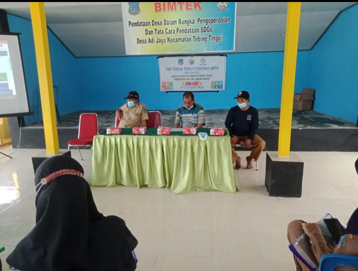 Desa Adi Jaya Laksanakan Pendataan Dalam Pengoperasian dan Tata Cara Pendataan SDGs