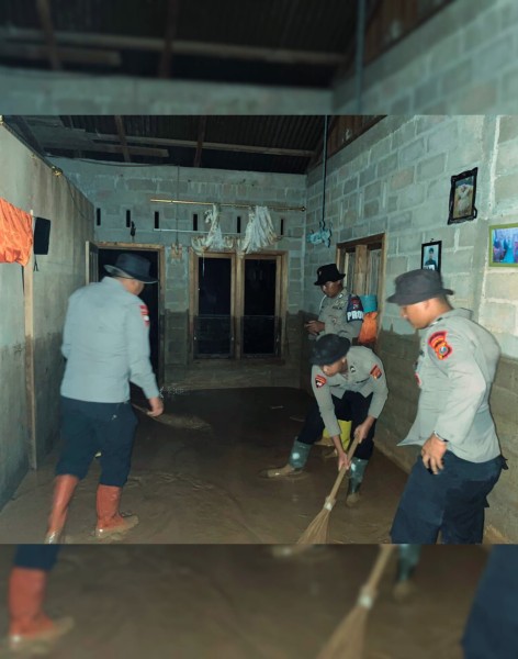 Sigap Sebelum Banjir Susulan Datang, Polda Sumut Bergerak Cepat Evakuasi Warga Di Tapteng.
