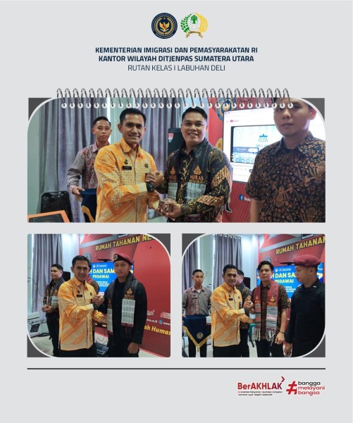 Rutan Labuhan Deli Bersama Ditjen Pemasyarakatan dan Kementrian Imigrasi dan Pemasyarakatan Republik Indonesia