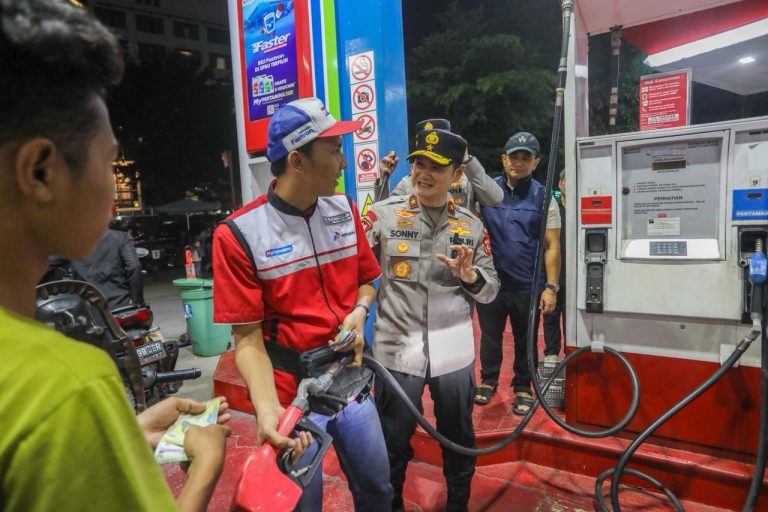Polda Sumut Tinjau SPBU Sekitar Medan, Pastikan Stok BBM Aman Saat Blackout