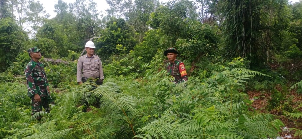 Babinsa Gencarkan Sosialisasi Bahaya Karhutla di Kepulauan Meranti