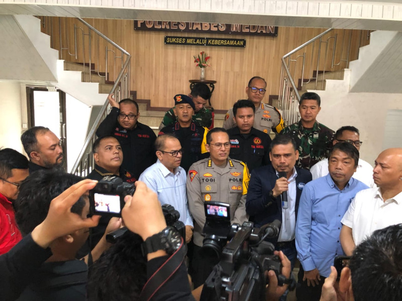 Polda Sumut Himbau Simpatisan Jaga Ketertiban Jelang Debat Ketiga Paslon Gubernur dan Wakil Gubernur Sumut