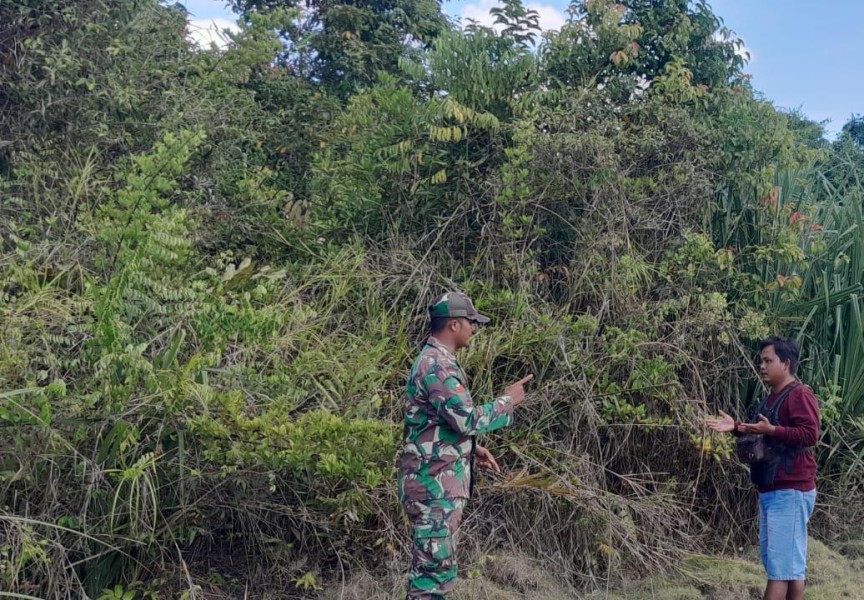 Kawasan Gambut Jadi Fokus Pengawasan, Babinsa Bergerak Cegah Karhutla Sejak Dini