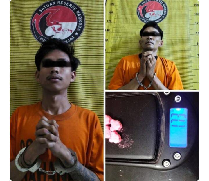 Edarkan Narkoba Jenis Pil Ekstasi, Dua Pria Ditangkap Polres Binjai