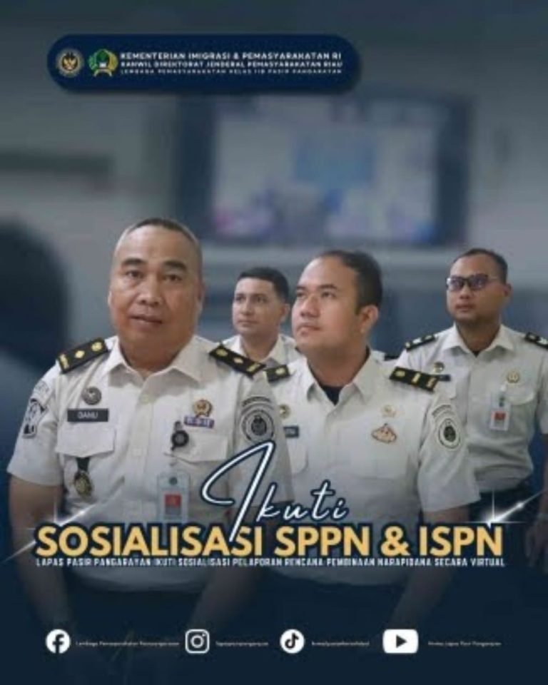 Case Plan Tingkatkan Tata Kelola Pembinaan Narapidana di Lapas Kelas IIB Pasir Pengaraian