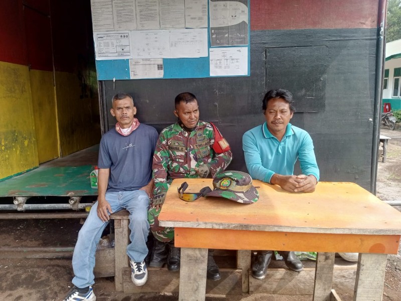Komsos Jadi Langkah Babinsa Bangun Kedekatan dengan Warga Kampung Pancasila