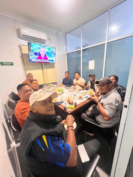 Jelang Bertugas di Polda Riau, Kompol Dr. Aditya Reza Syahputra Berpamitan dengan Insan Pers Dumai