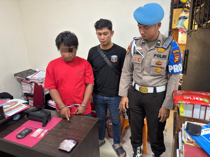 Polres Rokan Hulu Tangkap Pengedar Narkoba, 24 Paket Sabu Disita