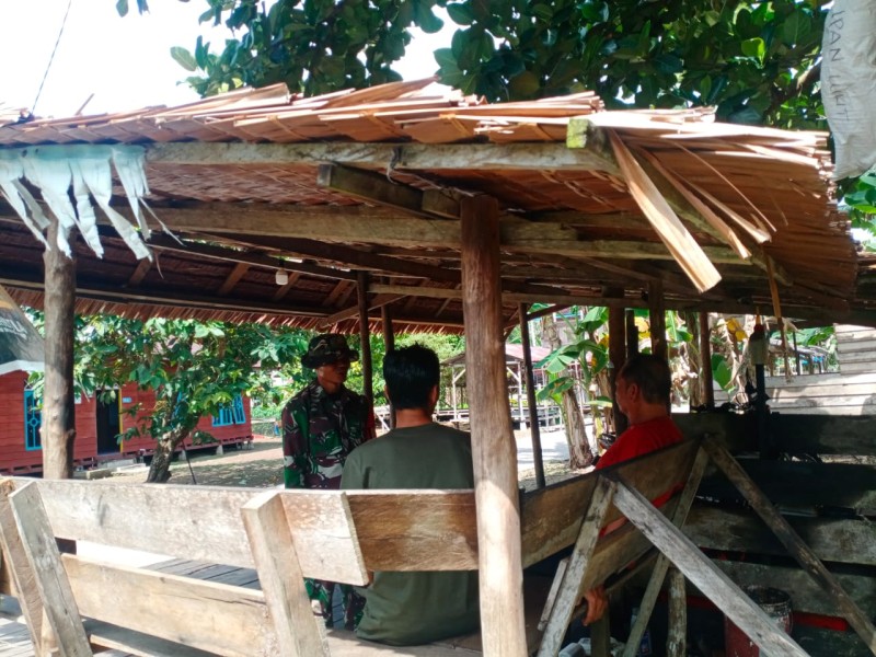 Serda C.J. Silalahi Ajak Warga Perkuat Persatuan Melalui Kegiatan Komsos