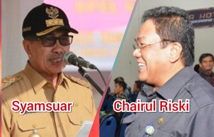 Gubernur Riau Dan Kadis Kominfo Kompak 