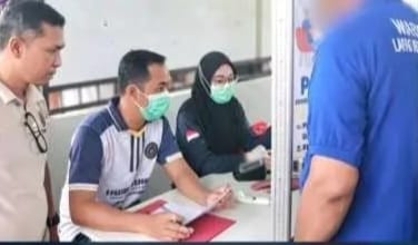 Lewat Program PERKASA, Lapas Pasir Pangarayan Rutin Pantau Kesehatan Warga Binaan