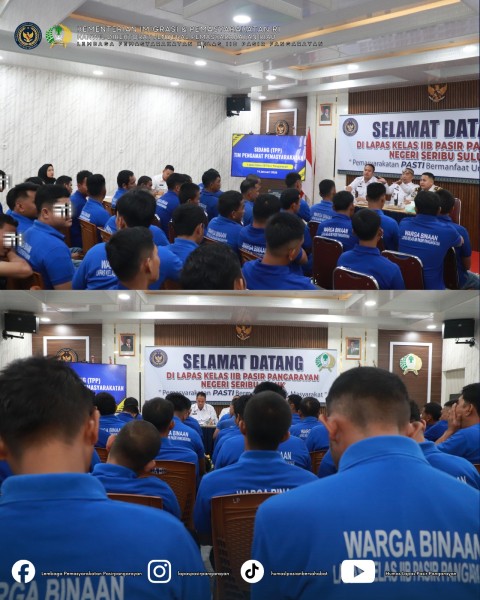Optimalkan Pembinaan, Lapas Pasir Pangaraian Laksanakan Sidang TPP