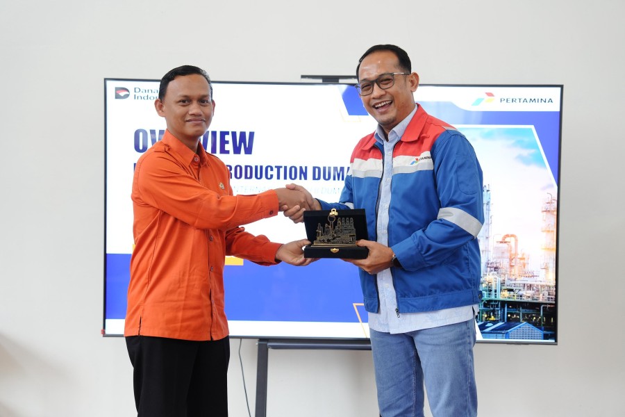 Kilang Pertamina Dumai Ajak Siswa SMKN 5 Dumai Belajar Proses Pengolahan Air di WTP Bukit Datuk